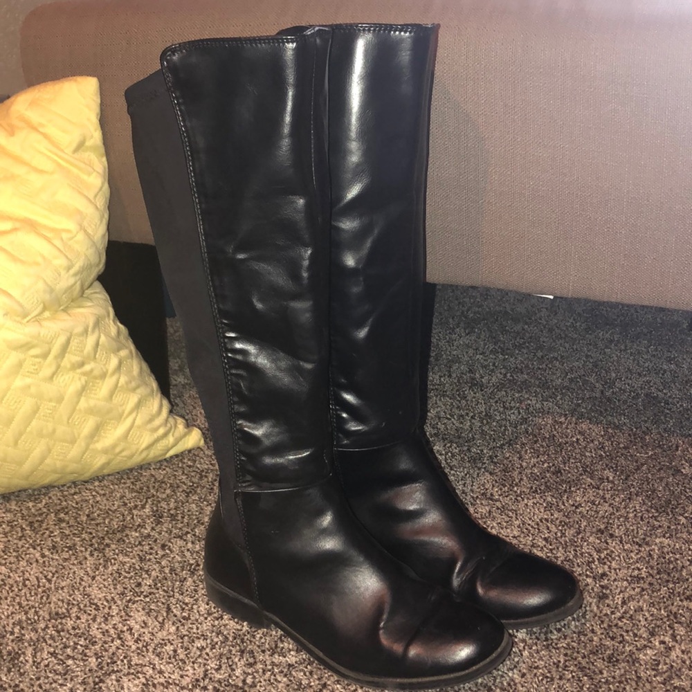 Black Rampage Riding Boots.